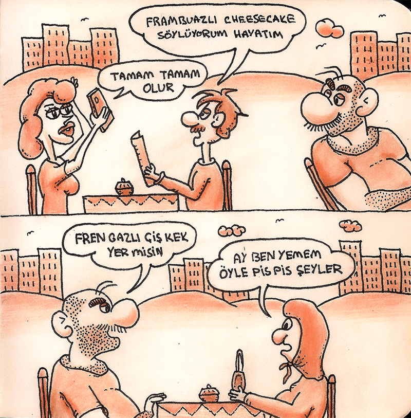 fren gazlı çiş kek
