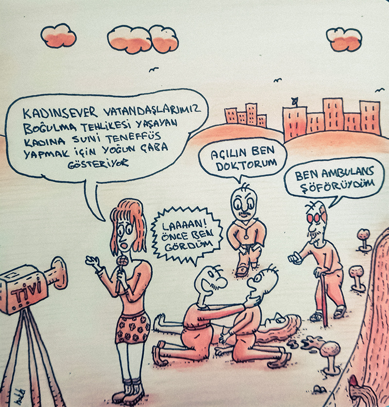 kadınsever vatandaşların ilkyardım seferberliği