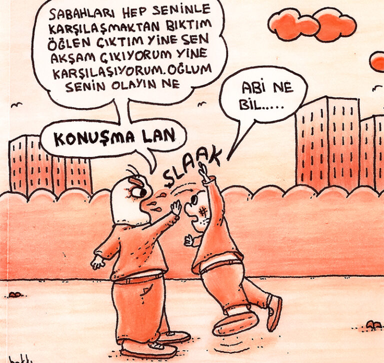 Her gün aynı kişiyle karşılaşmaktan bıkmak